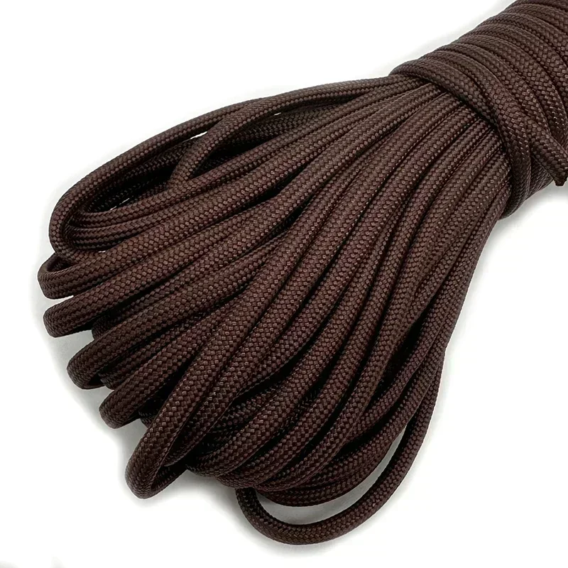 550 Paracord Outdoor Camping 5 15 30 M Durchmesser 4 mm für Survival Lanyard Fallschirmseil Wandern Zelt Zubehör 7 Kerne Schnur 4 Größe
