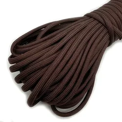 550 Paracord Outdoor Camping 5 15 30 M Dia.4mm For Survival Lanyard Parachute Rope Hiking Tent Accessories 7 Cores Cord 4 Size