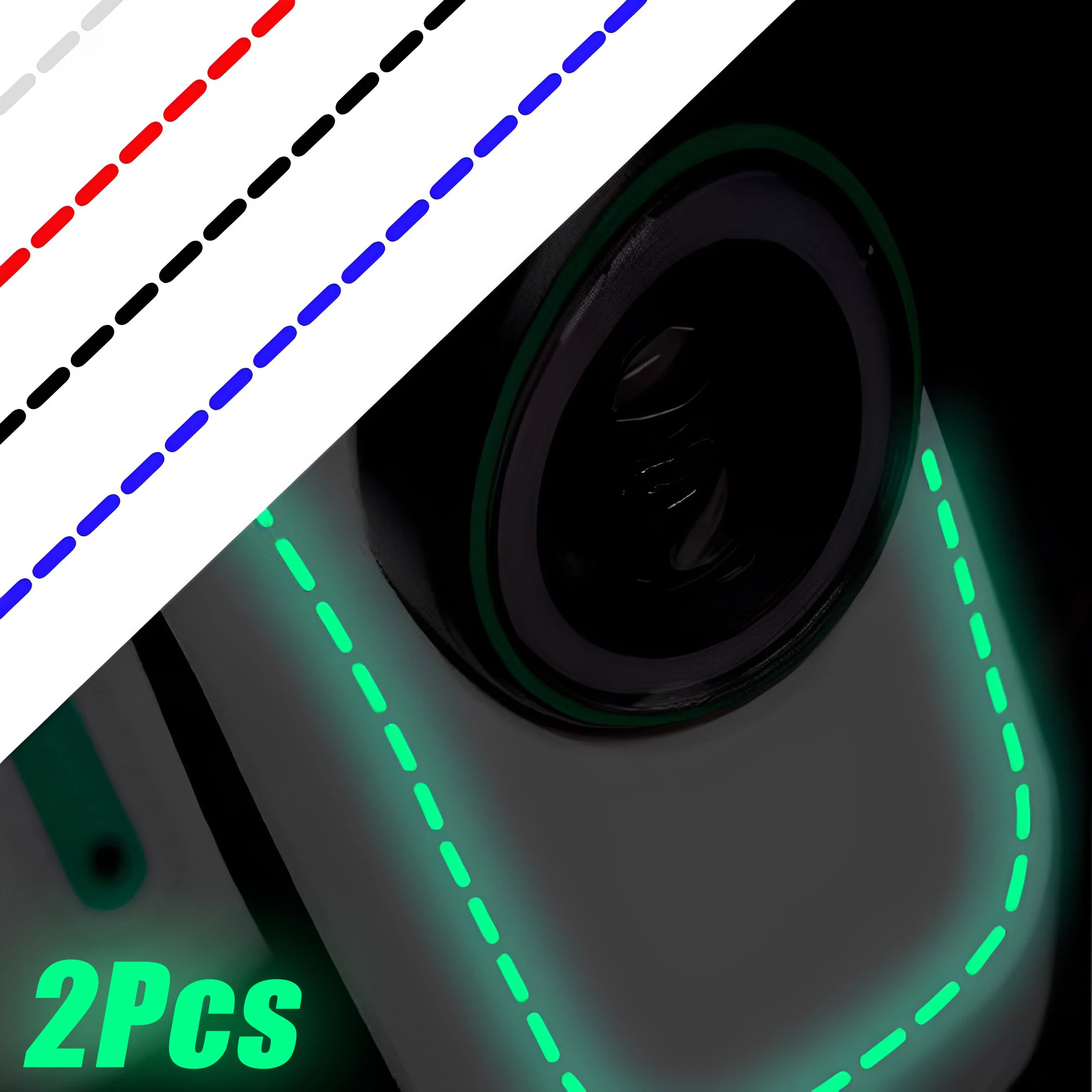 

DIY Line Reflective Car Stickers Auto Motorcycles Wheel Body Decorative Strip Night Safty Warning Decals Car Styling Accessories