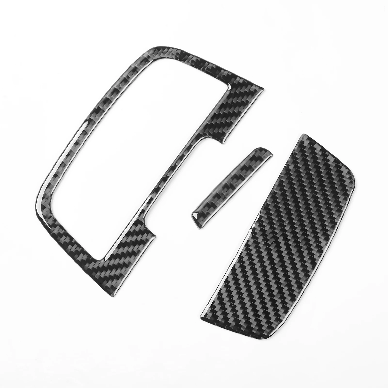 For Porsche Cayenne 9Y0 9YA 9YB E3 2018-2023 Carbon Fiber Central Control Storage Box Panel Trim Cover Car Accessories Sticker - view 5