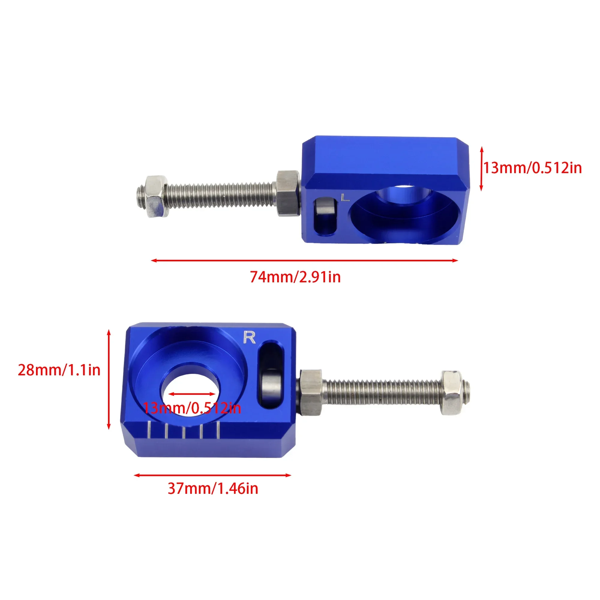 

SDTW For Surron Accessories Motorcycle Electric Bike Rear Axle Block Chain Regulator Adjuster Bolt For Sur-ron Light Bee Enduro