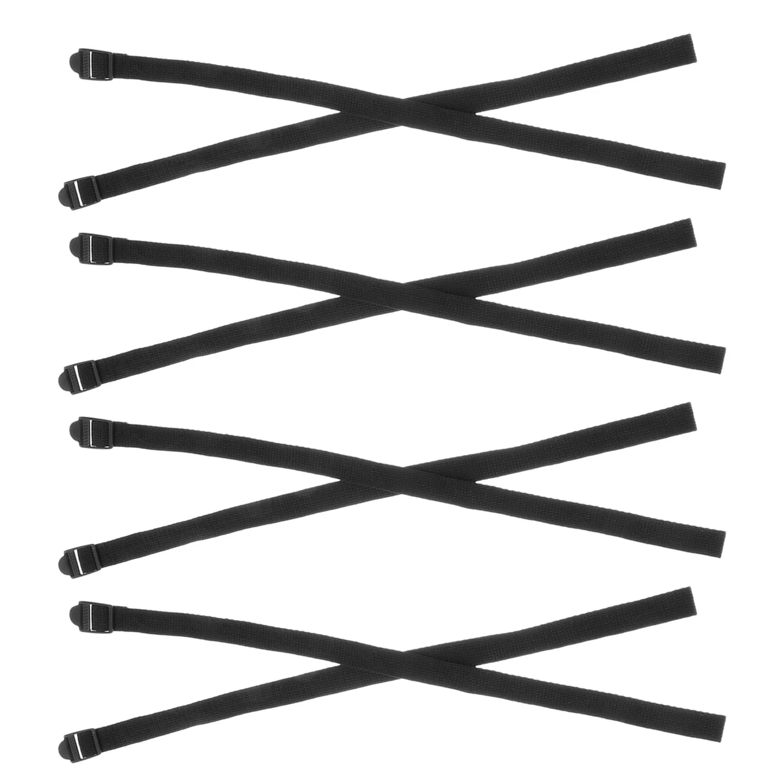 

Набор из 8 регулируемых черных ремешков для лыжных палок, универсальных страховочных шнурков для треккинговых палок и тростей, предотвращающих потерю, для активного отдыха и походов