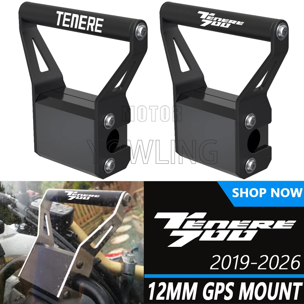For Yamaha Tenere 700 Rally World Raid 2019-2025 2026 Phone GPS Navigation Plate Bracket Holder Super Tenere XTZ1200 2014-2024