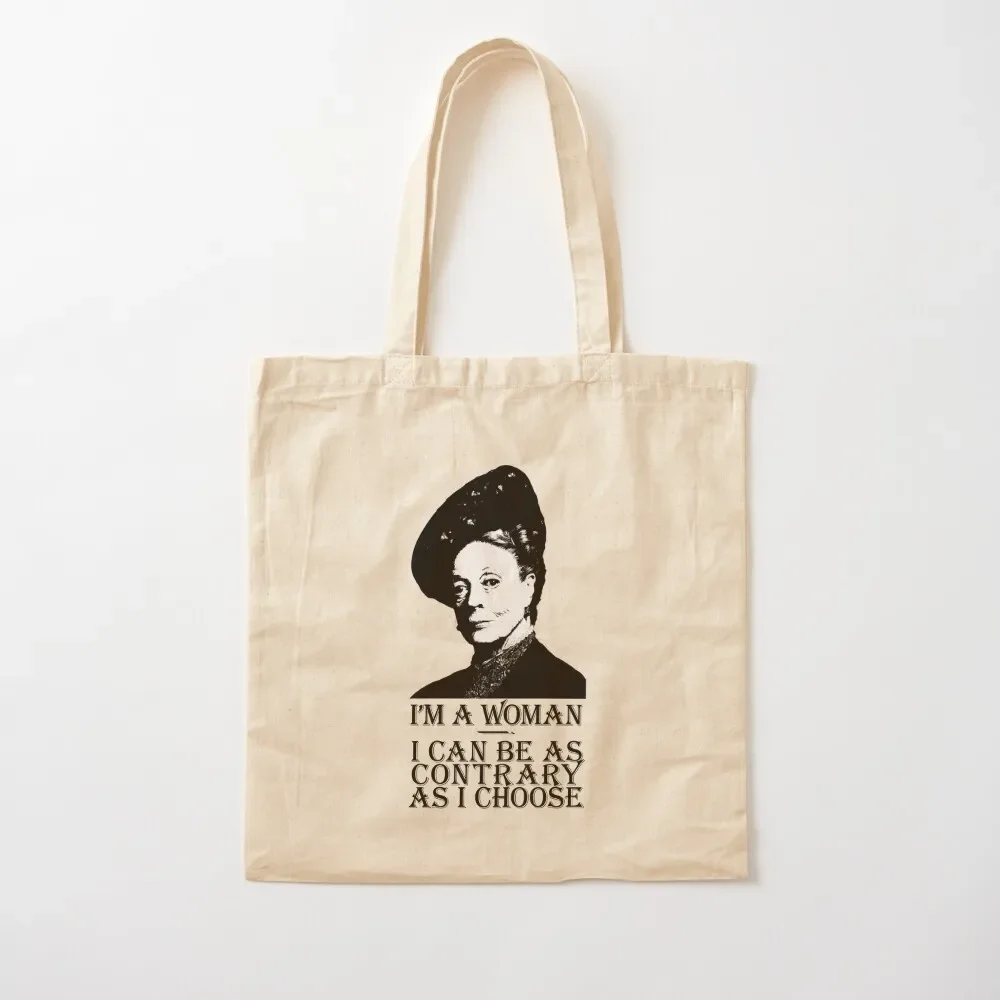 I'm a woman, I can be as contrary as I choose Tote Bag free delivery bags Lady bags custom canvas bag Beach bag