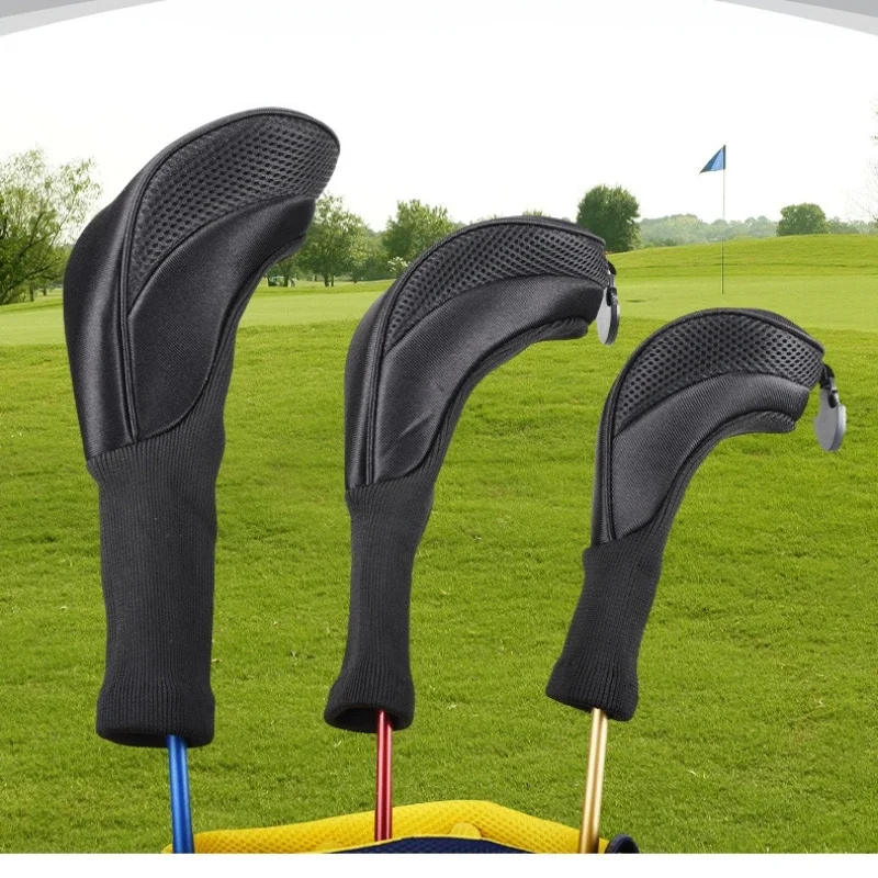 

3Pcs/Set Golf Club Head Covers Wood Driver Protect Headcovers Protectors Golf HeadCover Golf Accessories