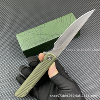 3810 8Cr13Mov Blade G10 Handle Outdoor Multi-functional Folding Knife - Self-defense Tactical Camping Knife