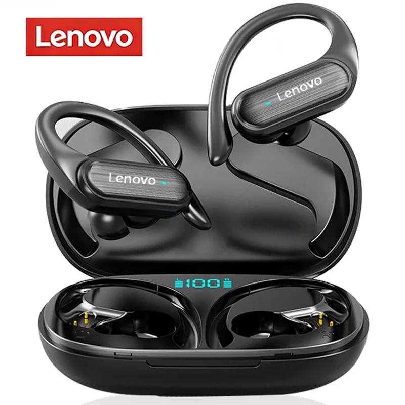 Беспроводные наушники Lenovo A520 Bluetooth 5.3 с креплением на ухо для бега и игр, HIFI-звук для голосовых вызовов, стерео с микрофоном 2026
