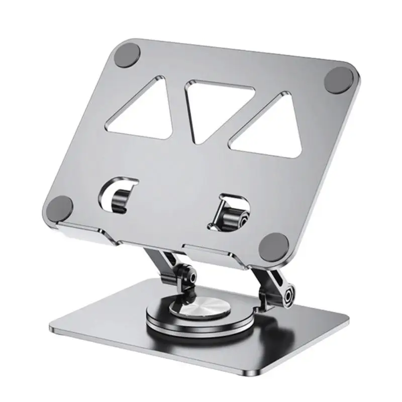 R53C 360 Degree Rotating Stand for Tablet Laptop Carbon Steel Laptop Holder