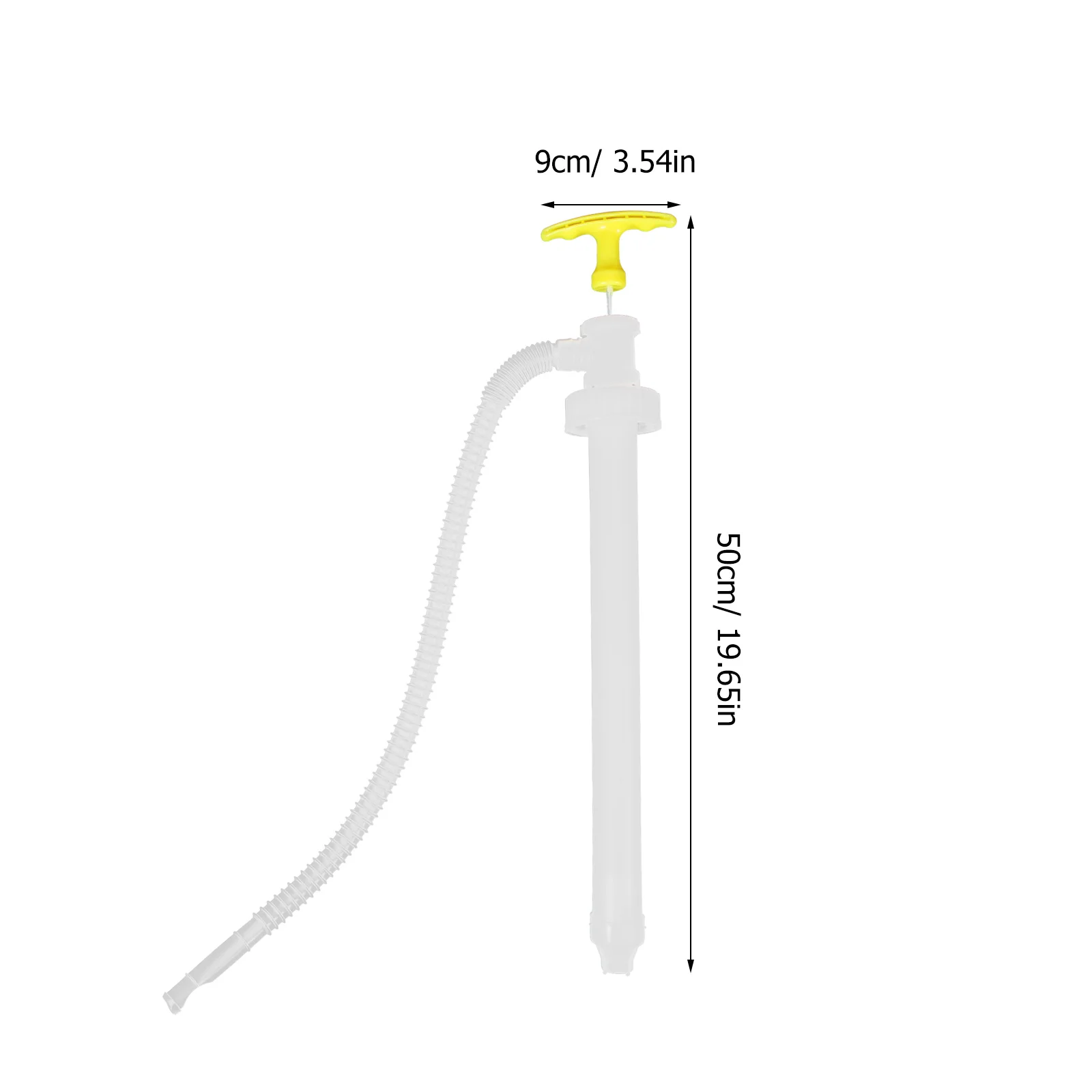 مضخة نقل الوقود اليدوية سيفون مضخة يدوية محمولة خفيفة الوزن أداة نقل المياه الزيتية معدل تدفق عالي لملحقات السيارات و #2