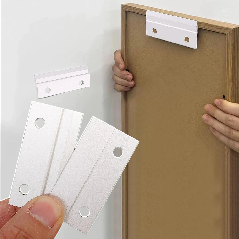 French Cleat Picture Hanger Z Clips for Hanging Aluminum Interlocking Wall Mounting Bracket