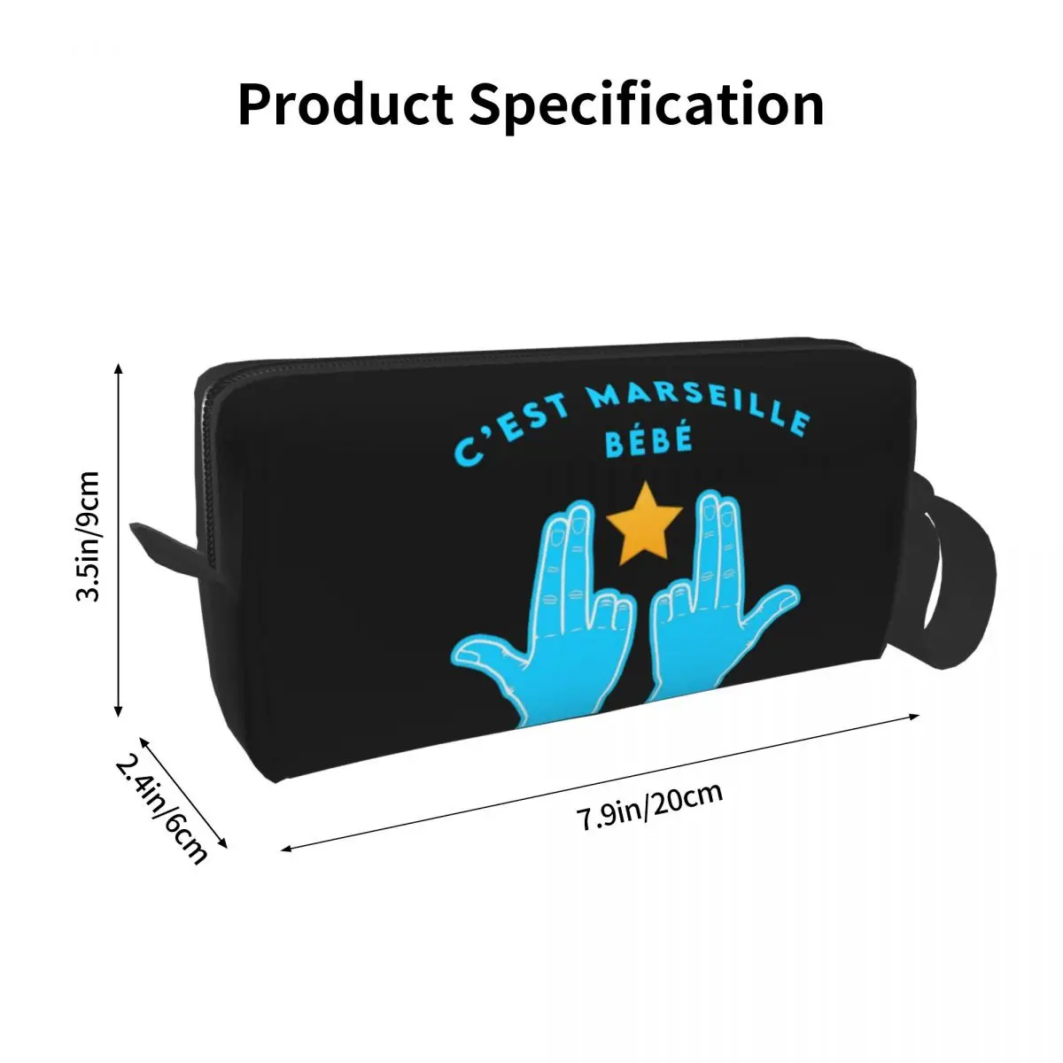 Custom C\'est Marseille Bebe JUL Travel Cosmetic Bag for Women Toiletry Makeup Organizer Lady Beauty Storage Dopp Kit