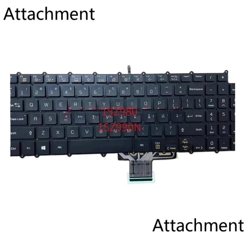 US JP HU TW RU Keyboard For LG 13Z980 14Z980 15Z980 15Z990N 17Z90N 17Z980