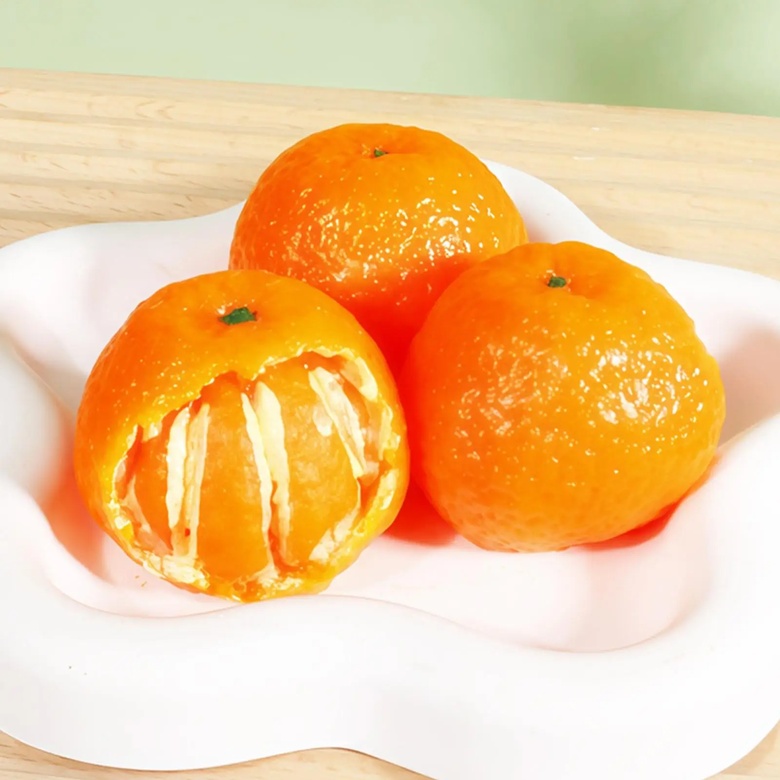 Fidget presser jouets nouveauté drôle réaliste soulagement balles Orange sensoriel Fidget presser jouets pour garçons filles adolescents adultes maison