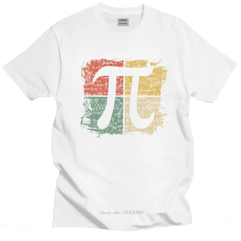 الرجعية ساحة بي رمز هدية تي شيرت الرجال التي شيرت الترفيه المحملة قصيرة الأكمام الرياضيات المعادلات المعلم المهوس تي شيرت فضفاض صالح