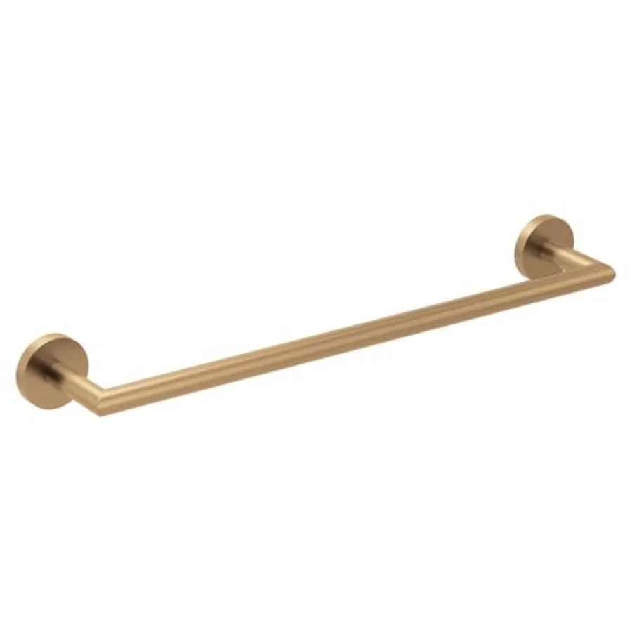 

Modern 18-Inch Single Kitchen or Bathroom Towel Bar in Bronzed Gold Finish with Durable Stainless Steel Construction for Elegan