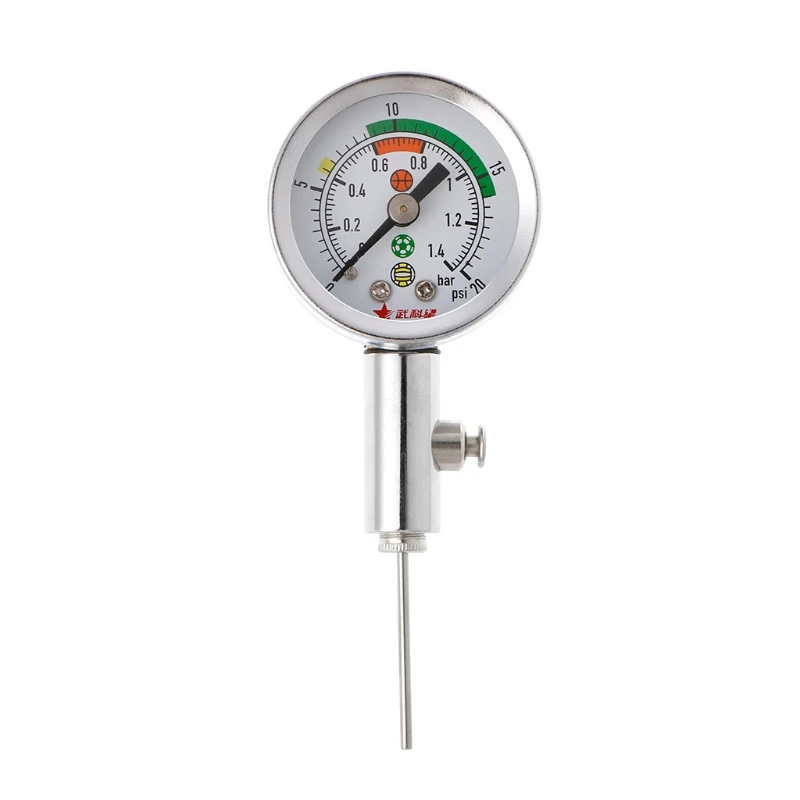 Soccer Ball Pressure Gauge Air Watch Football Volleyball Basketball Barometers