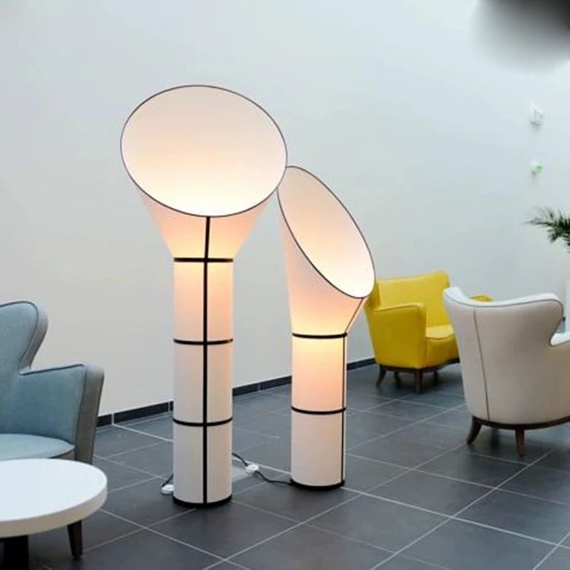 

Italian Fabric Horn Floor Lamp Designer Living Room Bedroom Bedside Table Lamp Interior Decoration Wall Lamp Horn Pendant Light