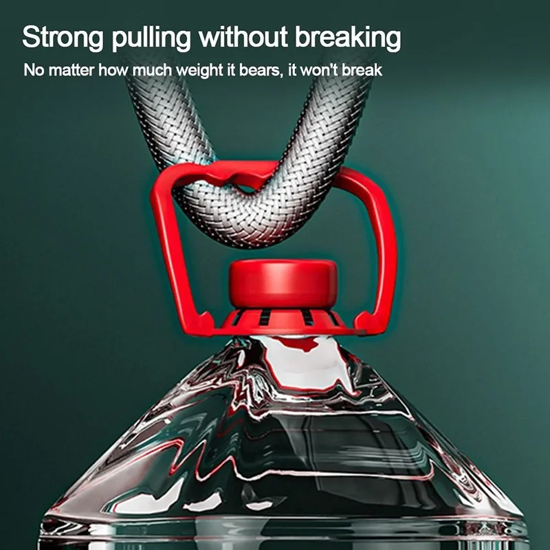 Anti-kink Nylon Rope Braided Shower Hose G1/2 Universal Explosion-proof Flexible Hot Cold Water Pipe