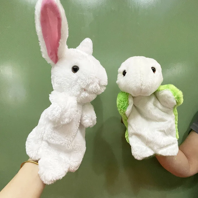 

Plush Hand Doll Hand Puppet Animal Dolls Early Education Learning Toys Children Marionetes Puppets For Telling Story