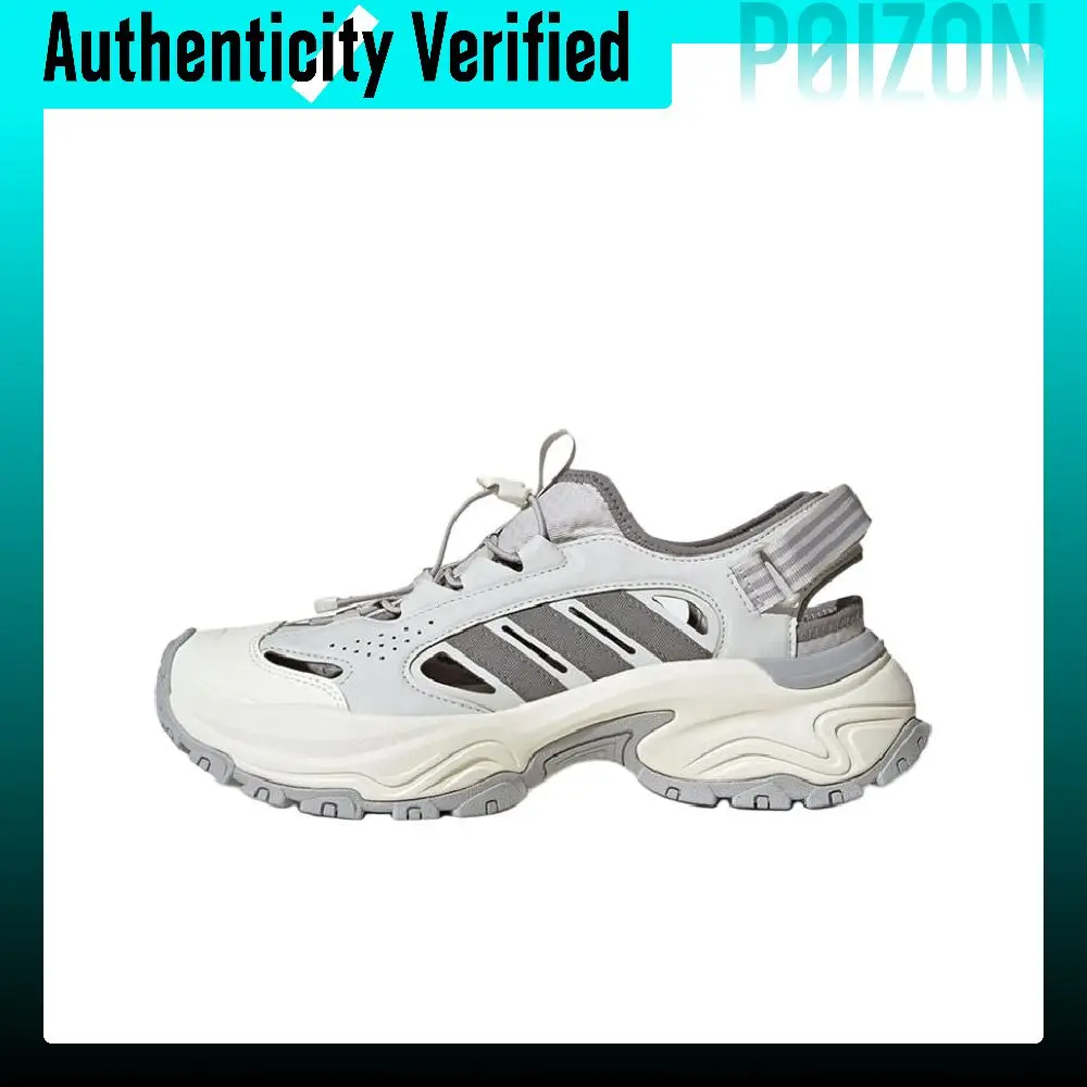 Adidas SNEAKER SANDAL Breathable River Trekking Shoes Unisex Gray White JP8899