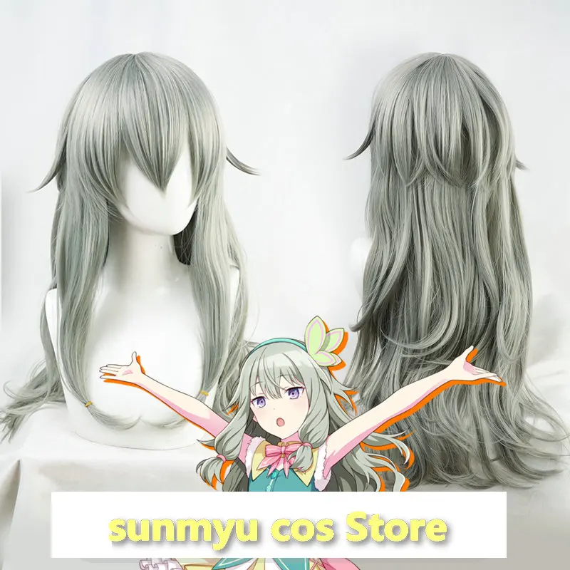 

Красочное выступление проекта Sekai. Кусанаги Нене Косплей Парик