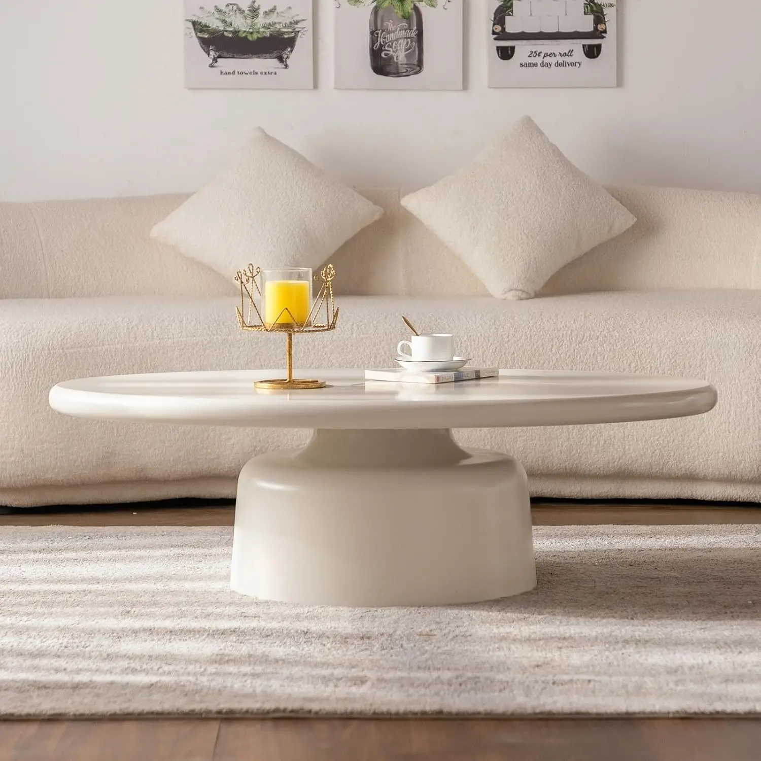 45.67" Cream Style …