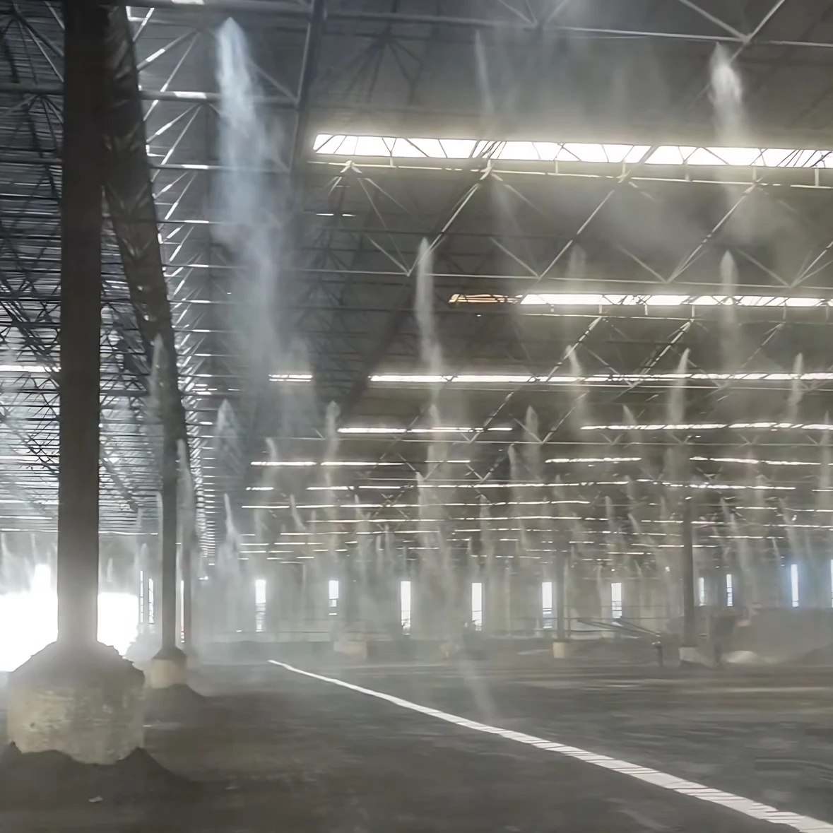 맞춤형 자동 고압 지능형 미세 미스트 먼지 제거 및 먼지 감소 스프레이 장비