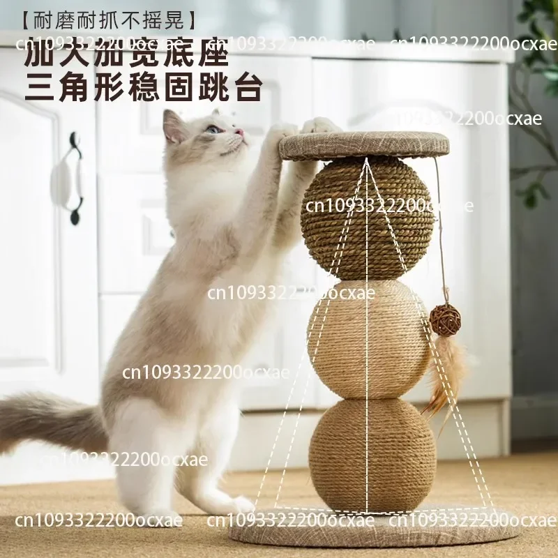 Cat Toy, Cat Scratching Board, Scratching Post, Sisal Seaweed Jute Scratching Board, Cat Toy