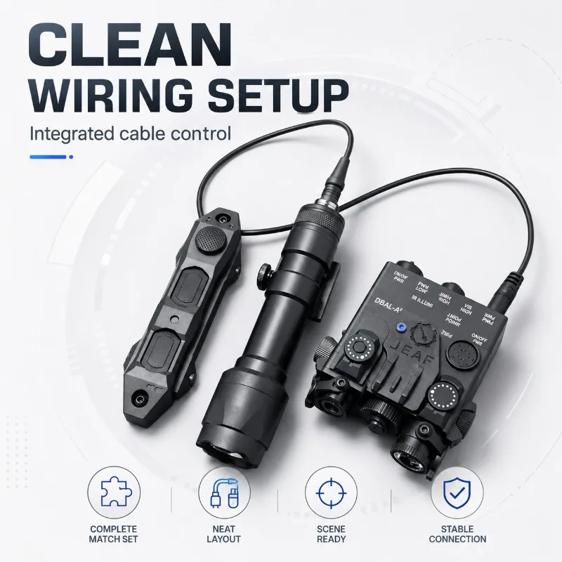 Multi‑mode Red‑Green Light Locator Accessory, DBAL‑A2‑Shape Marker Box + M300 M600 Flashlight Double‑cable Kit
