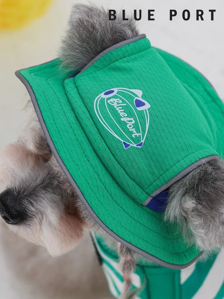 

BluePort Pet Sun Hat Fishing Cap UV Protection Photography Essential for Small to Medium Dogs And Cats Universal Pet Accessory