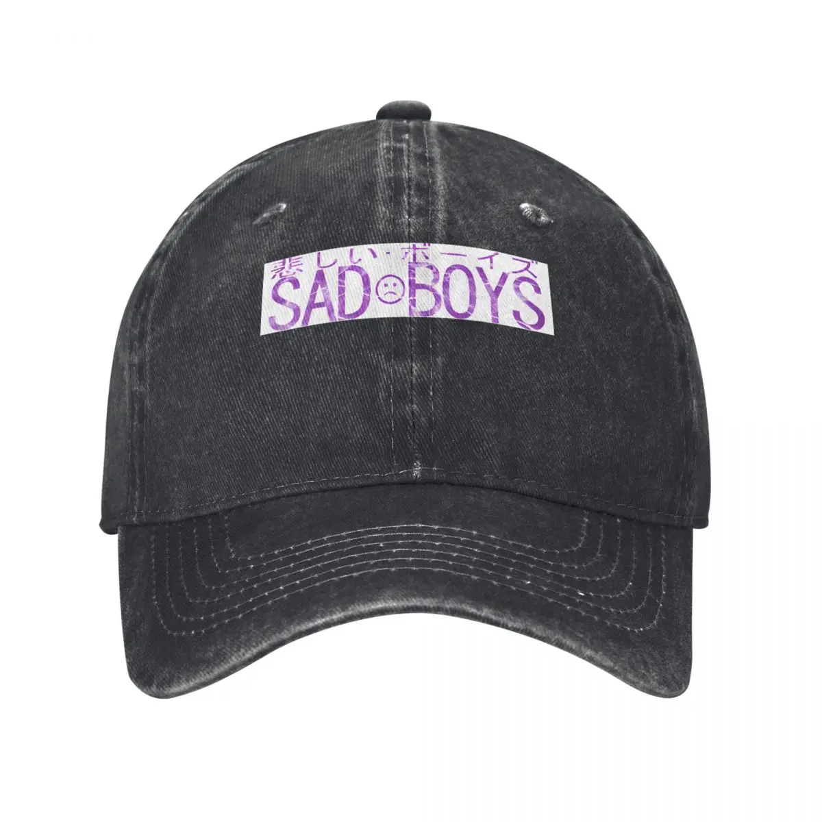 Junior H Sad Boyz Multicolor Hat Peaked Women's Cap Lean Personalized Visor Protection Hats