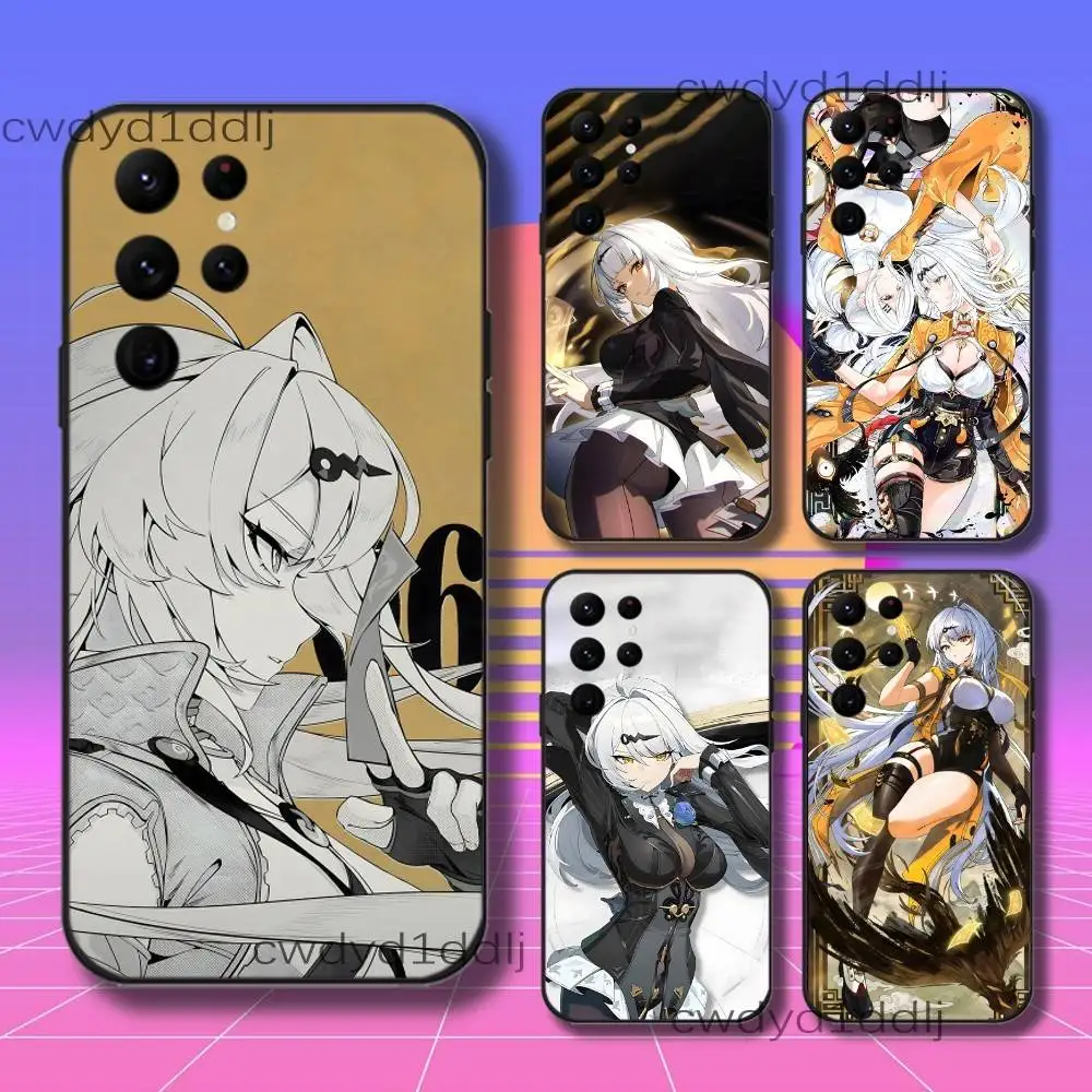 

Y-Yixuan Zenless Zone Zero ZZZ Phone Case For Samsung S10,S21,FE,S21 ,S26,S25,S24,S23,Ultra,S9,S22,Plus Black Shell Cover