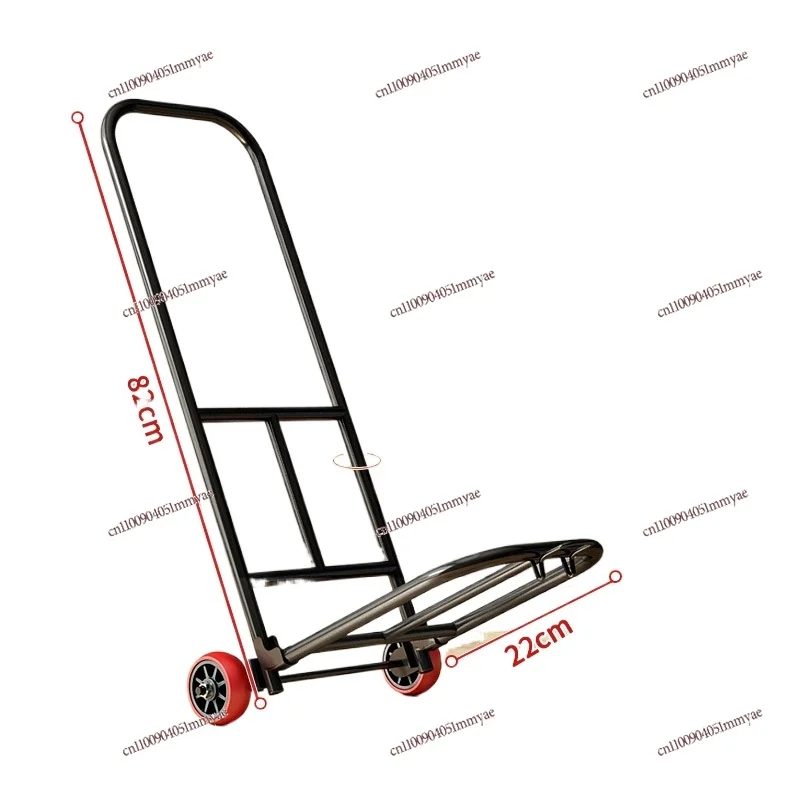 

Trolley Household Folding Portable Small Pull Cart To Buy Vegetables, Express Pull Goods, Light Hand-pulled Cart Pull Rod
