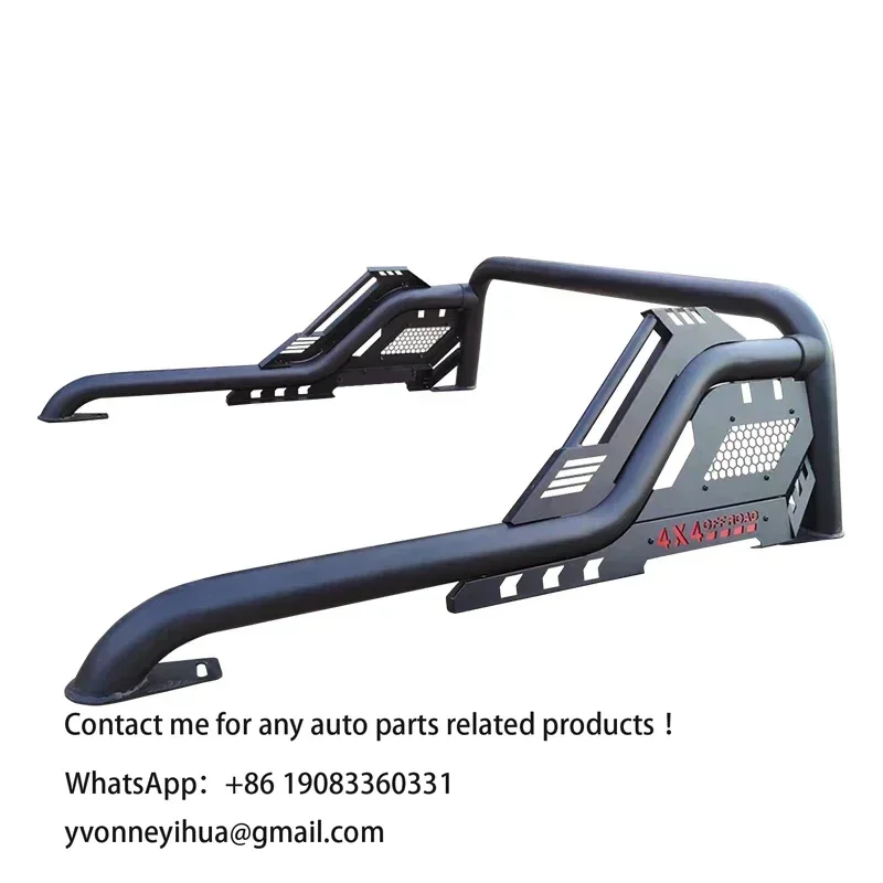 Truck Top Roll Bar for Mitsubishi Triton Chevrolet Silverado K1500 Dord F150 L200 Raptor 1995-2023