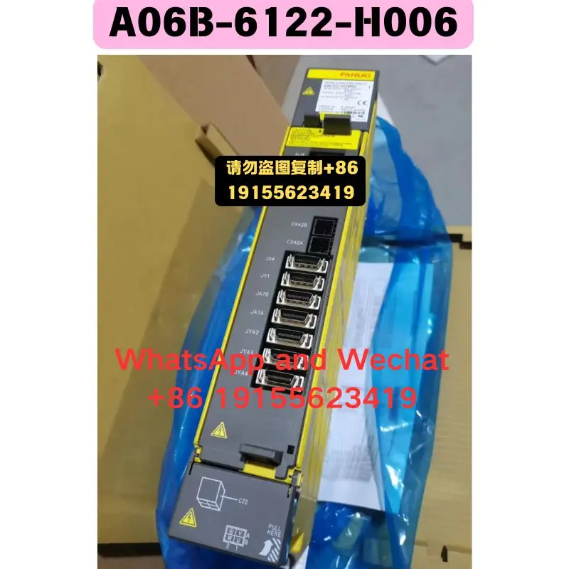 Brand New Original imported A06B-6122-H006 Driver Functional test OK Quick delivery