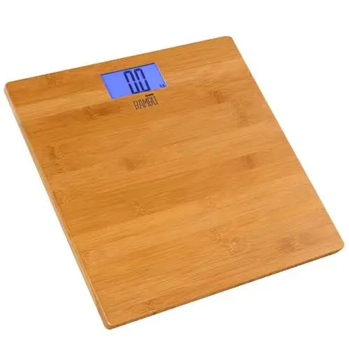 Bamboo Brown Bathroom Scale Vintage Natural Weight scale simple soft soft style new model