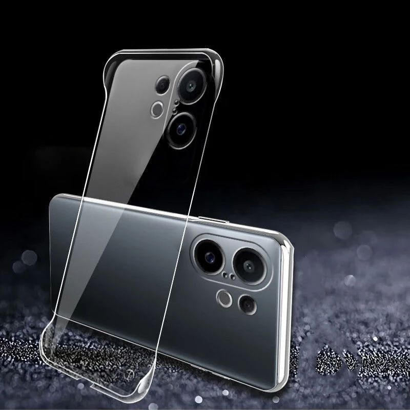 

Ультратонкий безрамный прозрачный чехол для Vivo S30 Pro Mini, тонкий жесткий противоударный бампер, прозрачный чехол для VIVO S30 S30ProMini