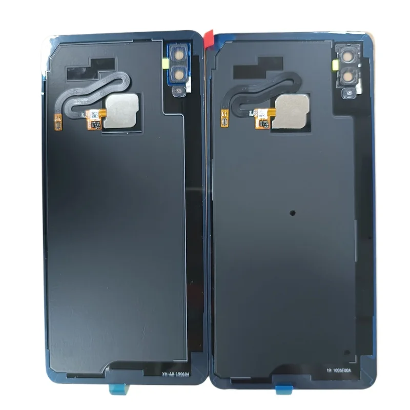 For Huawei Honor Note 10 Glass Battery Cover Rear Door Panel Housing Case With Fingerprint Flex Cable Repair Parts