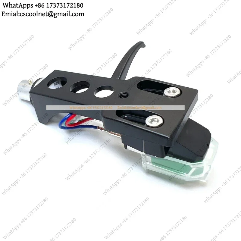 Audio-Technica AT-VM95E Moving Magnet Cartridge Stylus Headshell Kit For Turntable LP Vinyl Record Player Phonograph Replacement