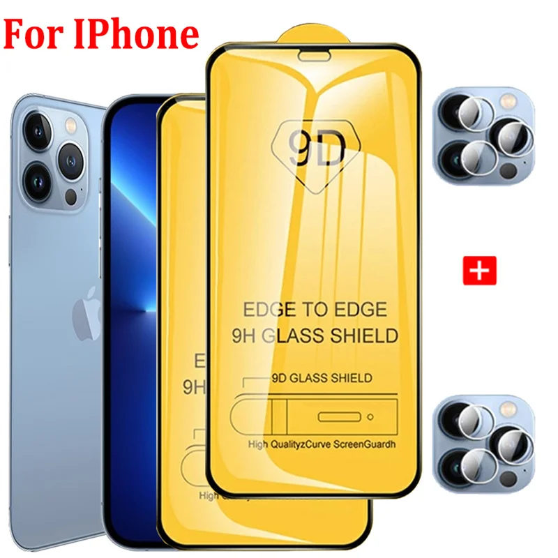 

Pelicula iphone 13 Pro Max,Protective Glass For Iphone 14 13 12 11 Tempered Glass iphone13 Screen Protector Apple 13 Mini Film