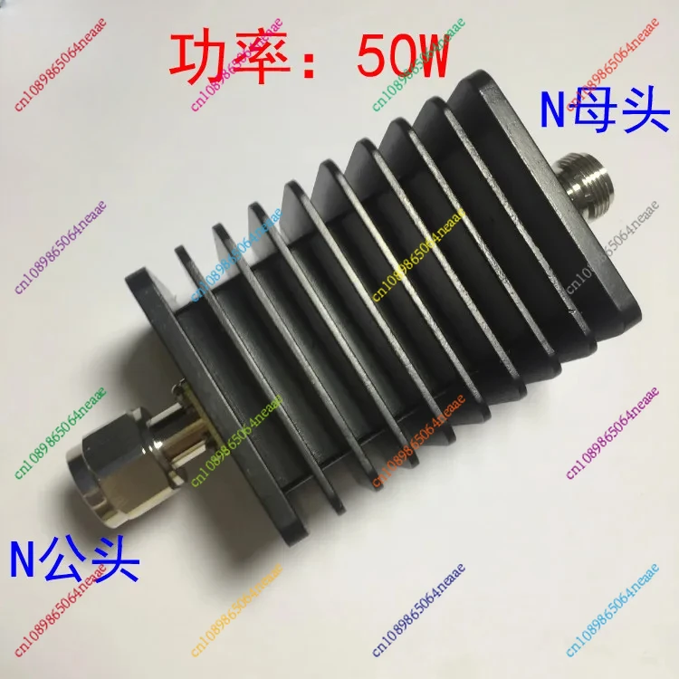 50W Attenuator N-type Coaxial Fixed RF DC-3GHz DC-4GHz 3dB to 50dB 50 Ohm