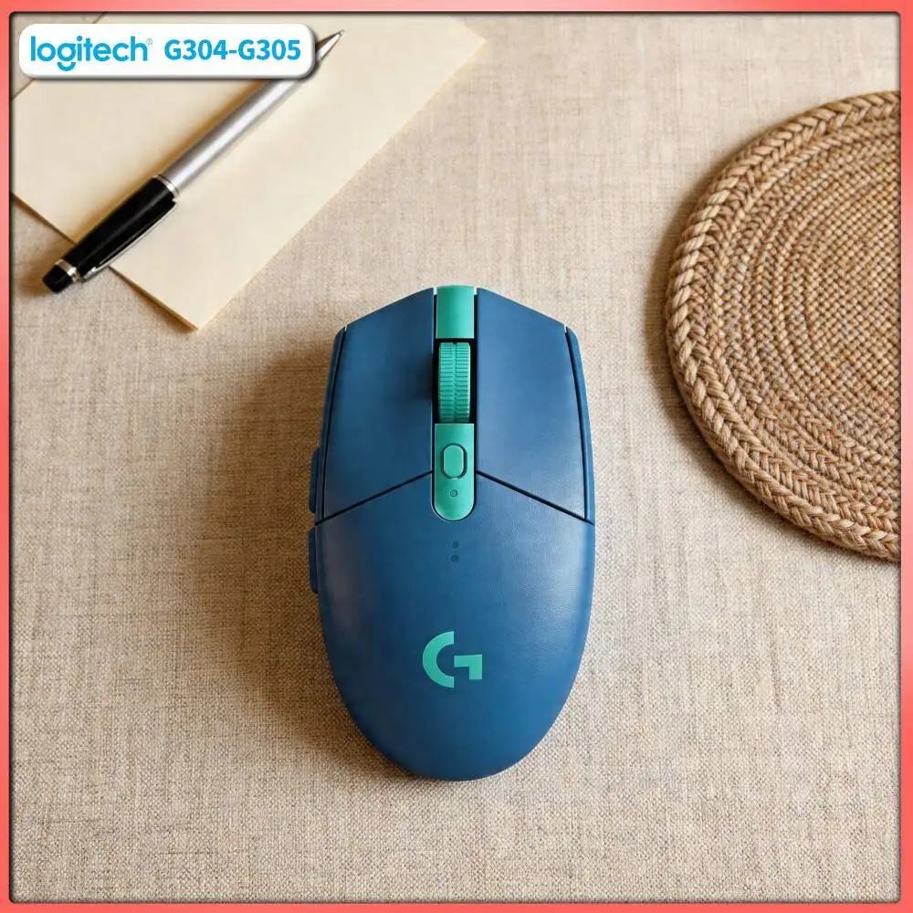 Logitech G304 Wireless Mouse LIGHTSPEED Tech 12000 DPI HERO Sensor 1ms Response 9-Month Battery Home Office Accurate Users