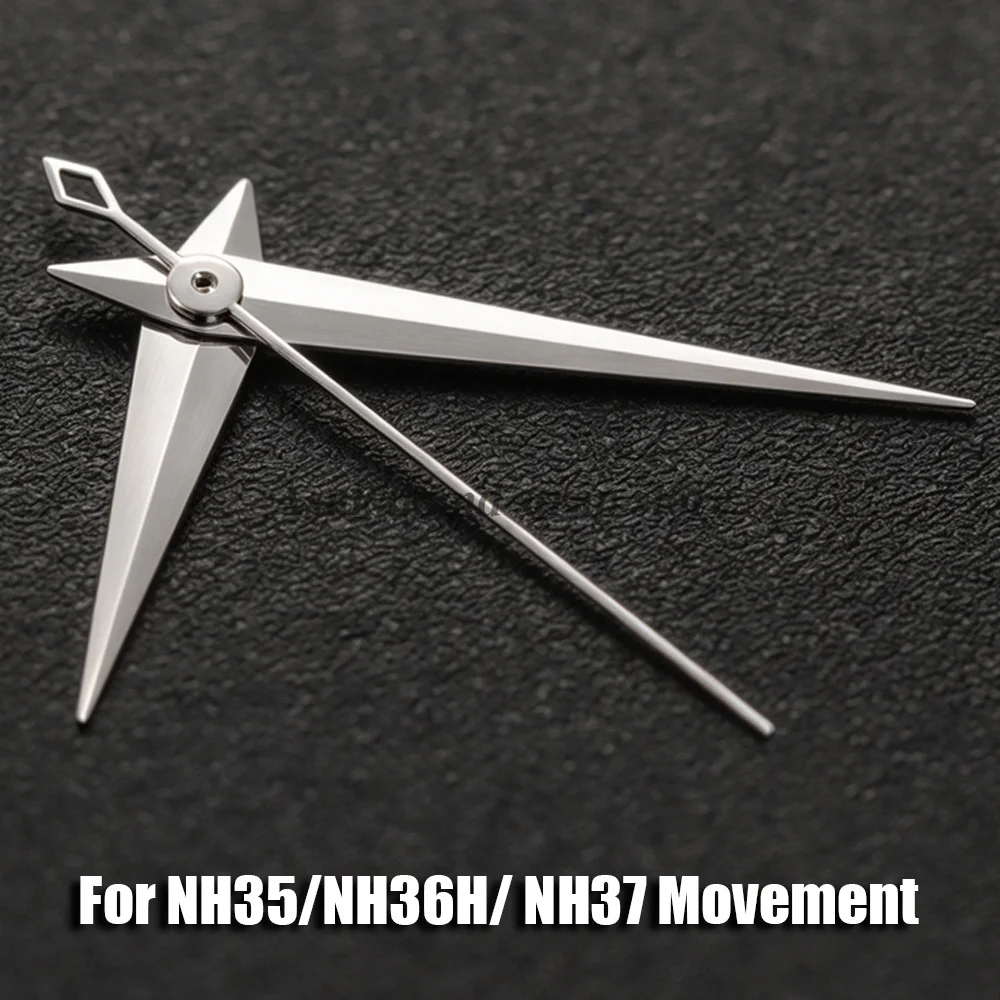 Aiguille Presage Cocktail Style Quality H35 NH36 Silver Watch Hands Watches Pointers Fit NH35/NH36/4R/7S Movement Accessories
