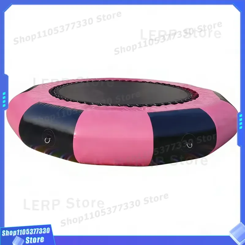 Commercial Inflatable Water Trampoline Floating Bounce Platform for Lake Pool Adult Kids Household Use Durable PVC Material