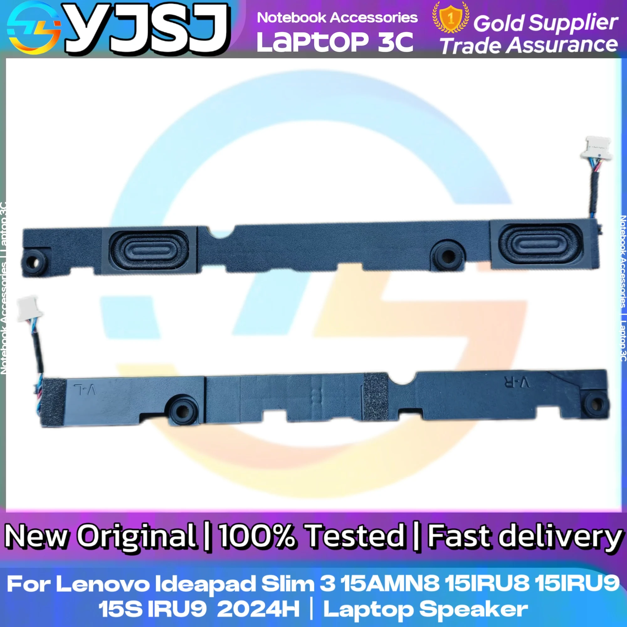 

New Original Laptop Notebook Speaker For Lenovo Ideapad Slim3 15AMN8 15IRU8 15IRU9 15S IRU9 (2024H) built-in speaker horn audio