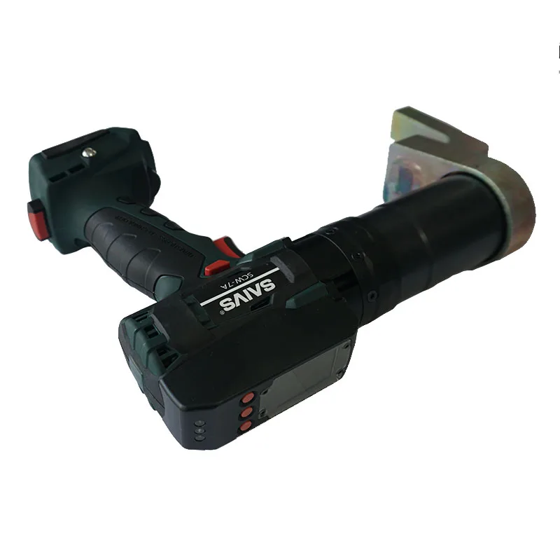 Chave de torque elétrica sem escova angular 12000nm, grau industrial diy com alça angular confortável para parafusos especiais