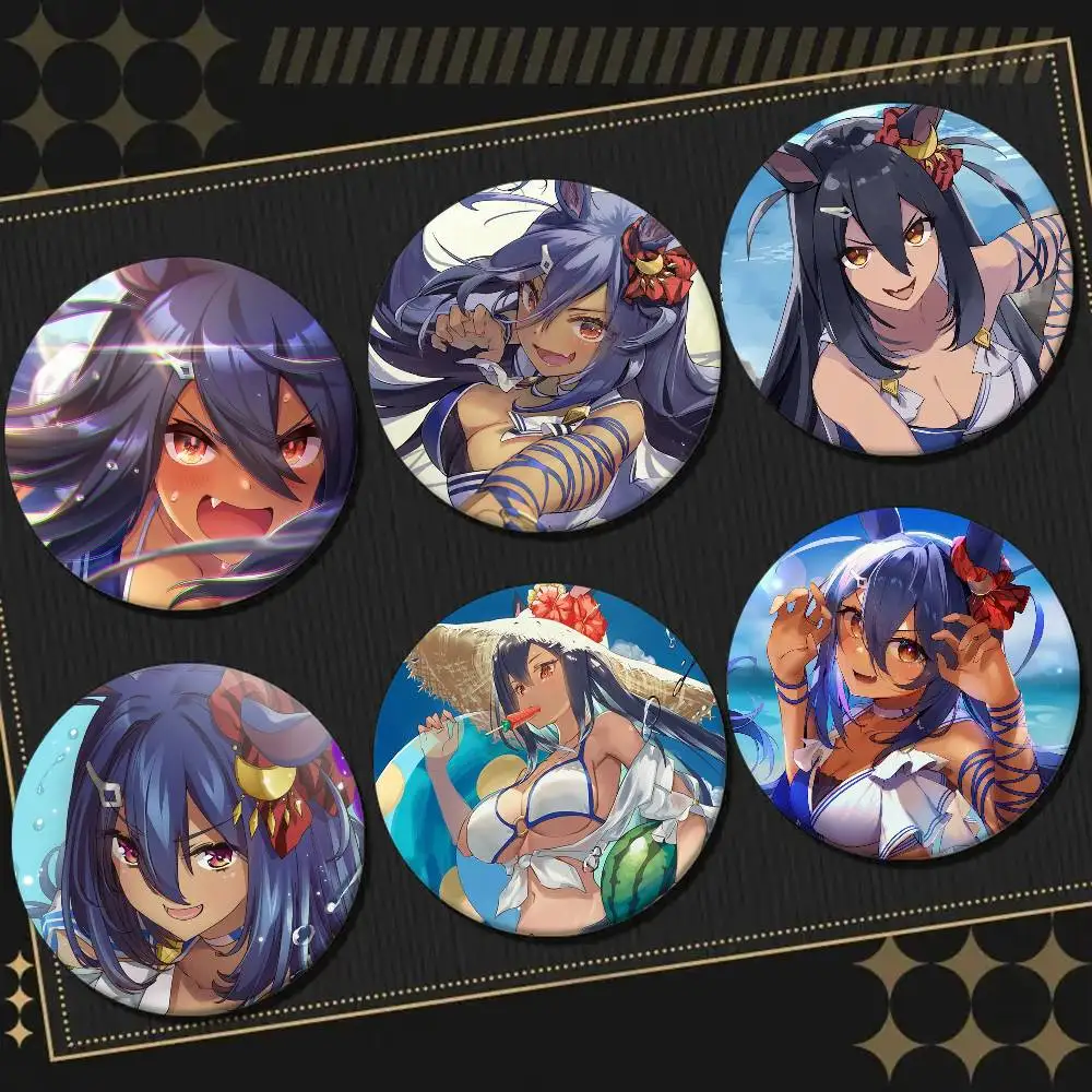 هيشي أمازون الساخن أنيمي Umamusume شارات لطيف دبابيس التلبيب دبابيس قبعة دبابيس دبابيس الهدايا ديكور حقائب الظهر #1