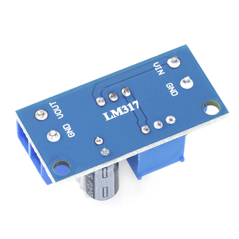 Lm317 Verstelbare Spanningsregelaar Vermogensmodule DC-DC Omzetter Downvoltage Board Verstelbare Lineaire Regelaar