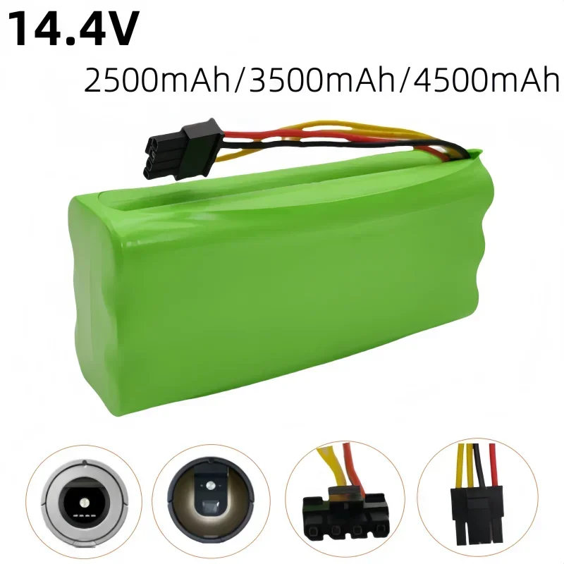 

14.4V 2500mAh/3500mAh/4500mAh 100% brand New battery suitable for Vacuum Cleaners and Other electronic product batteries