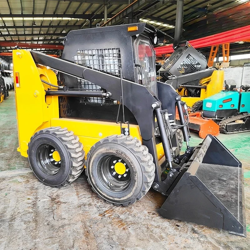 Loader Wheel Loader Multifunctional Hydraulic Compact Euro 5/EPA 0.12m Bucket Fast Delivery Kubota Engine Skid Steer